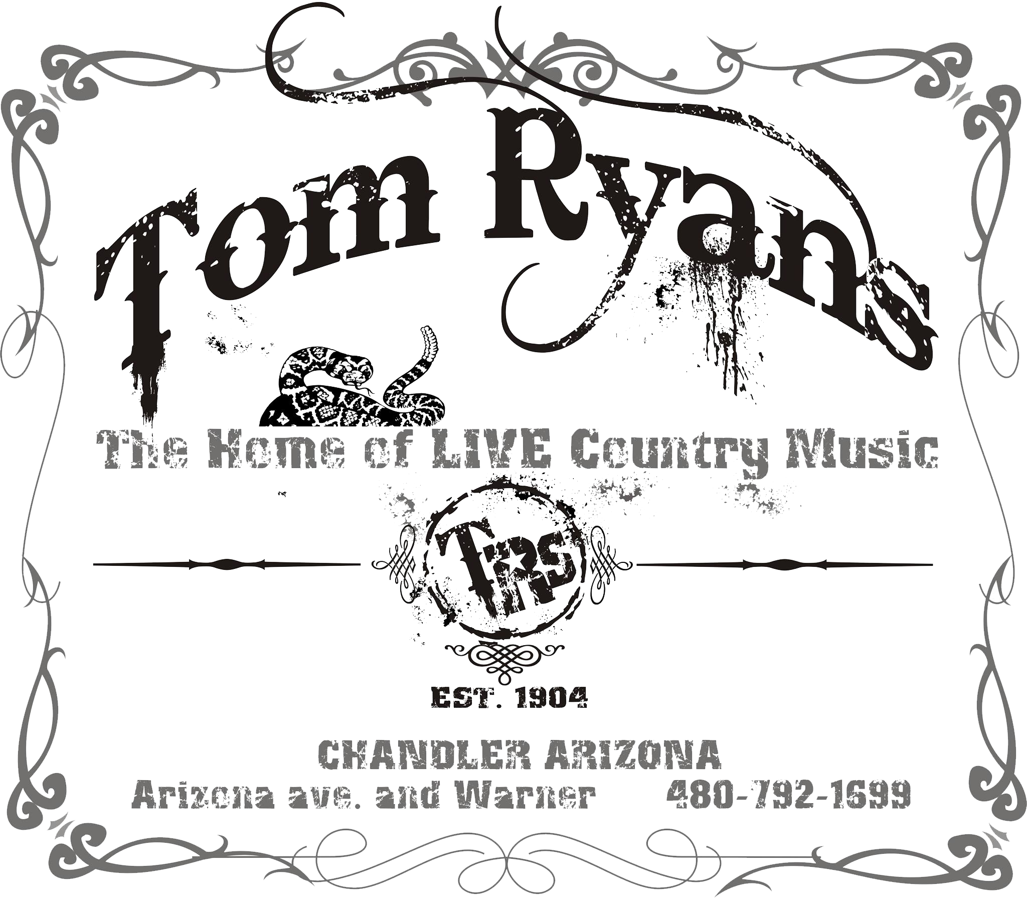 Tom Ryan's Saloon Logo-Tom Ryan's Saloon